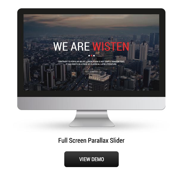Wisten - Creative One Page Parallax Template - 4