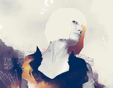 portfolio image template